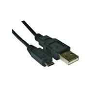 LogiLink USB-kabel USB 2.0 USB-A stekker, USB-micro-B stekker 1.80 m Zwart CU0034