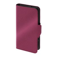 Hama Smart Move - Metallic mobiele telefoon behuizingen Folioblad Rood - thumbnail