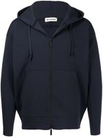 RITO STRUCTURE hoodie ample à fermeture zippée - Bleu