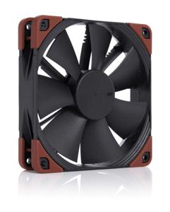 Noctua NF-F12 industrialPPC-3000 PWM Computer behuizing Ventilator 12 cm Zwart, Bruin