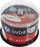 HP DME00025 DVD-R disc 4.7 GB 50 stuk(s) Spindel - thumbnail