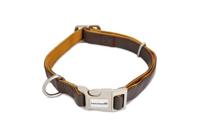 Beeztees 745002 Bruin Kunstleer, Nylon Hond Standaard halsband