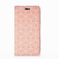 Huawei Y5 | Y6 2017 Hoesje met Magneet Pattern Orange