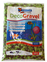 Superfish Deco Grind Mix Groen 1kg - Veilige Neon Aquarium Bodembedekking