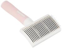 Zolux -Intrekbare Slicker-borstel maat M, 9,2 x 5,5 x 17,5 cm. ANAH voor katten. -ZO-550005