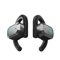 Edifier Hecate by AIR2 Open Ear Stereo Gaming Oordopjes met geïntegreerde ruisonderdrukkende microfoon en RGB-effecten, zwart