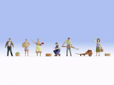 NOCH 15617 H0 Boeren figuren Geverfd, Staand