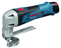 Bosch Professional Accu-blikschaar 0601926108 GSC 12V-13 Incl. 2 accus, Incl. lader, Incl. koffer
