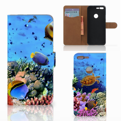 Google Pixel XL Telefoonhoesje met Pasjes Vissen Google Pixel XL Telefoonhoesje met Pasjes Vissen