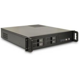 Inter-Tech 2U-2504 Rack Zwart