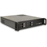 Inter-Tech 2U-2504 Rack Zwart