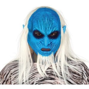 White walker zombie horror masker van latex