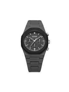 D1 Milano montre Polychrono 40.5 mm - Noir