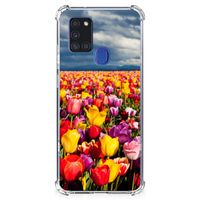 Samsung Galaxy A21s Case Tulpen - thumbnail