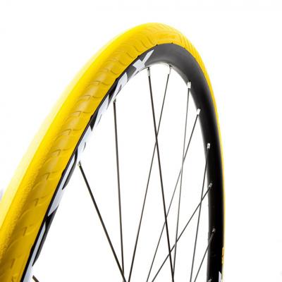 Tannus buitenband New Slick Airless 28 x 1.00 (25 622) geel