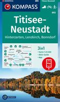 Wandelkaart 893 Titisee - Neustadt | Kompass - thumbnail