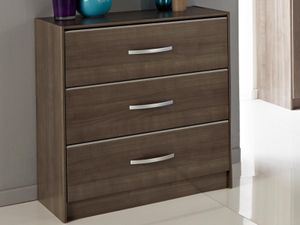 Commode EVOCA 3 lades walnoot