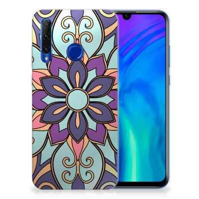 Honor 20 Lite TPU Case Purple Flower Honor 20 Lite TPU Case Purple Flower
