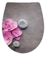 Mueller Toza Flower softclose toiletzitting met Quick-Release