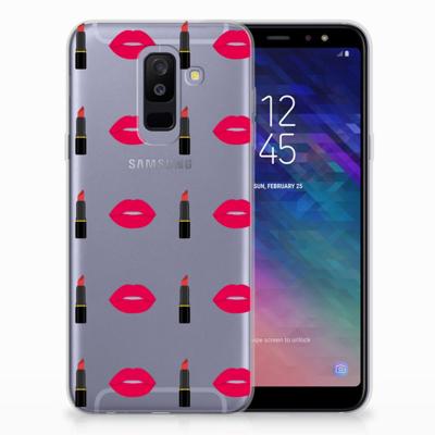 Samsung Galaxy A6 Plus (2018) TPU bumper Lipstick Kiss