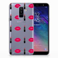 Samsung Galaxy A6 Plus (2018) TPU bumper Lipstick Kiss