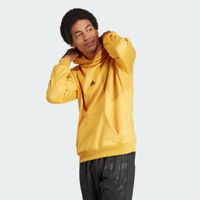 Embossed Polar Fleece Hoodie