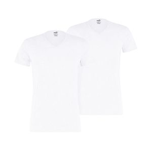 Basis t-shirts met v-hals