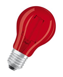 OSRAM 4058075433946 LED-lamp Energielabel G (A - G) E27 Peer 2.5 W = 7 W Rood (Ø x l) 60 mm x 105 mm 1 stuk(s)