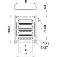 OBO Bettermann 6059018 Kabelgoot (l x b x h) 3000 x 100.00 x 60.00 mm 1 stuk(s) - thumbnail