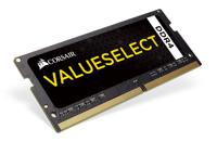 Corsair Value Select Werkgeheugenmodule voor laptop DDR4 4 GB 1 x 4 GB 2133 MHz 260-pins SO-DIMM CL15-15-15-36 CMSO4GX4M1A2133C15 - thumbnail