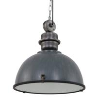 Steinhauer Hanglamp Bikkel XXL vintage grijs met nikkel 7834GR - thumbnail