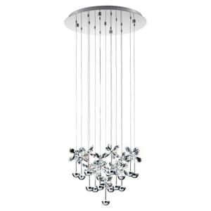 Stars of Light Design hanglamp Pianopoli 15-lichts 50cm grijs 93662