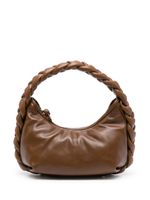 Hereu sac porté épaule Espiga Shiny en cuir - Marron