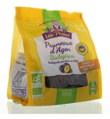 Lou Prunel Lou Prunel Agen Pruimen Met Pit 33/44 Xxl Bio (250g)