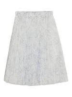 Brunello Cucinelli Kids jupe en tulle à fleurs - Blanc - thumbnail