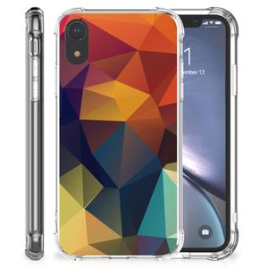 Apple iPhone Xr Shockproof Case Polygon Color