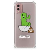 Nokia C32 Stevig Bumper Hoesje Cactus Poo