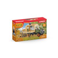 Schleich Wild Life - Grote truck dierenambulance speelgoedvoertuig - thumbnail