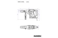 Metabo KHEV 5-40 BL SDS-Max-Combihamer 1150 W - thumbnail