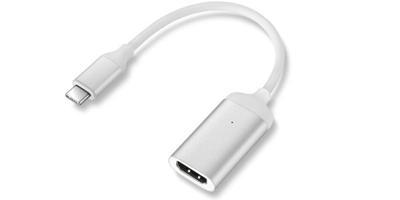 MINIX NEO-C-HDSI USB grafische adapter 3840 x 2160 Pixels Zilver, Wit