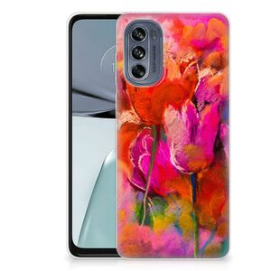 Hoesje maken Motorola Moto G62 5G Tulips