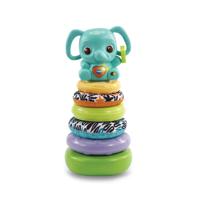 VTech Baby 3in1 Stapel Leer Olifant + Licht en Geluid - thumbnail