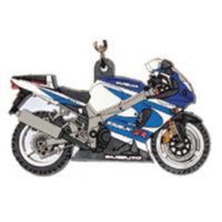 Sleutelhanger Suzuki GSXR750&apos;00 BlauwWit