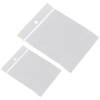 200x Plastic zakjes met gripsluiting 55 x 65 mm en 60 x 80 mm   -