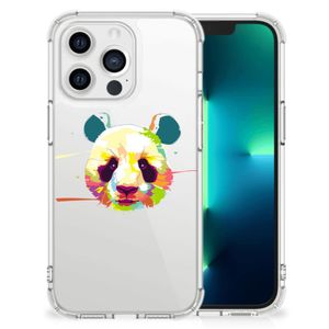 Apple iPhone 13 Pro Stevig Bumper Hoesje Panda Color