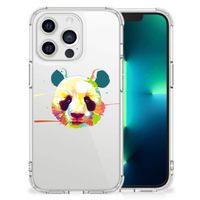 Apple iPhone 13 Pro Stevig Bumper Hoesje Panda Color - thumbnail