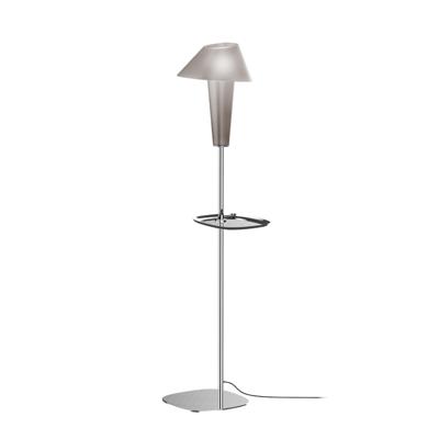 Wever & Ducre - Rever 1.0 M Vloerlamp Grijs / Chroom