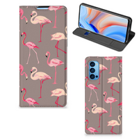 OPPO Reno4 Pro 5G Hoesje maken Flamingo