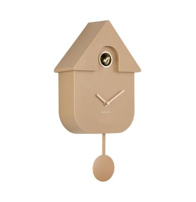 Karlsson Moderne Koekoeks Wandklok - Mokka Bruin