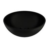 Waskom Plieger Mini Rond 26x12cm Mat Zwart
